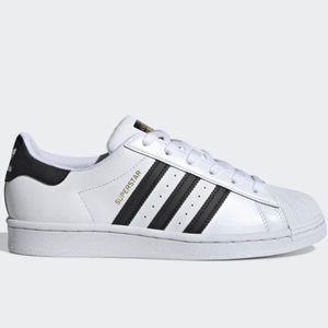 Adidas Superstar White and Black, Excellent Condition size 9 $45